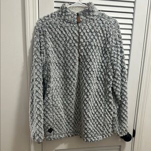 Cozy Gray Textured Women's Jacket